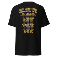 Load image into Gallery viewer, Black Smoke Trigger - 2024 Tour Shirt - Horizons Part 1 - Black Smoke Trigger