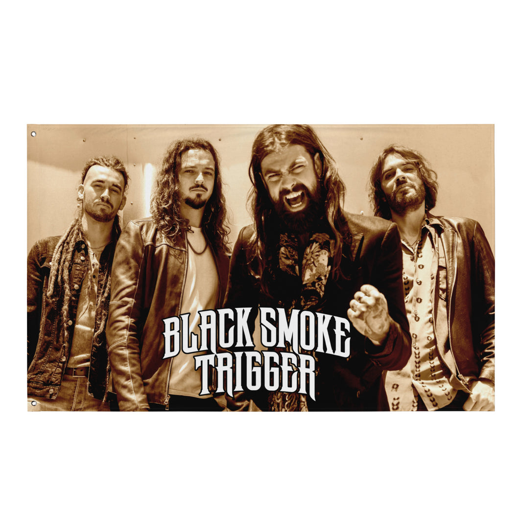 Black Smoke Trigger Flag - Black Smoke Trigger