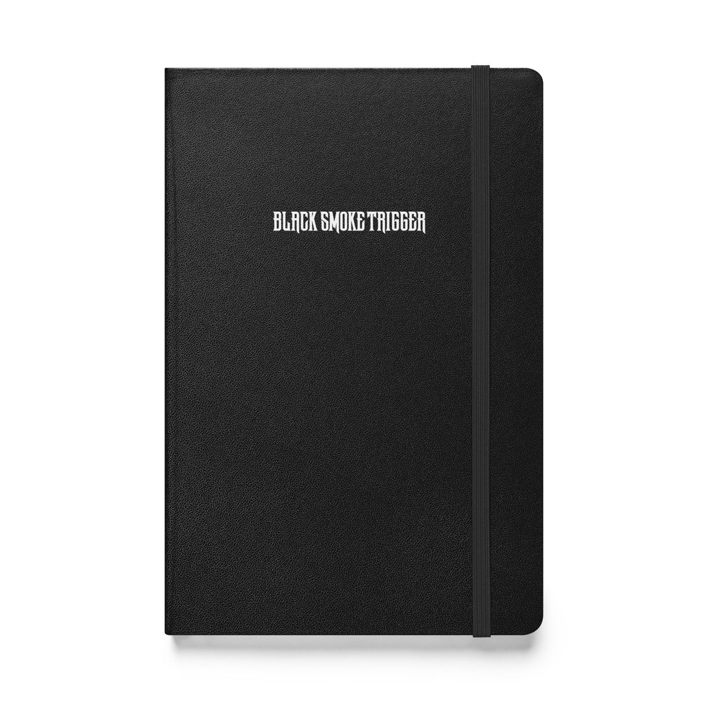 Black Smoke Trigger Hardcover bound notebook - Black Smoke Trigger