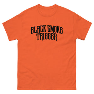 BST Black Logo Tee - Black Smoke Trigger