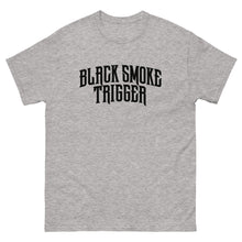 Load image into Gallery viewer, BST Black Logo Tee - Black Smoke Trigger