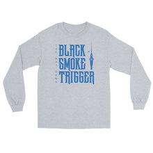 Load image into Gallery viewer, The Way Down Long-sleeve - Blue - Black Smoke Trigger