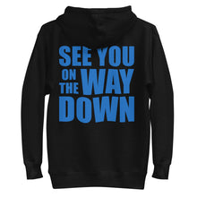 Load image into Gallery viewer, The Way Down Hoodie - Blue - Black Smoke Trigger