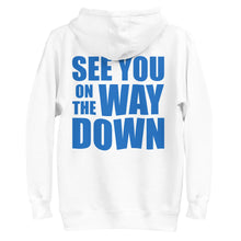 Load image into Gallery viewer, The Way Down Hoodie - Blue - Black Smoke Trigger