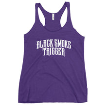 Load image into Gallery viewer, Ladies BST White Logo Tank - Black Smoke Trigger