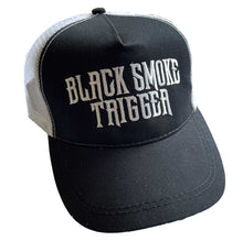 Load image into Gallery viewer, BST Logo Trucker Cap - Black Smoke Trigger