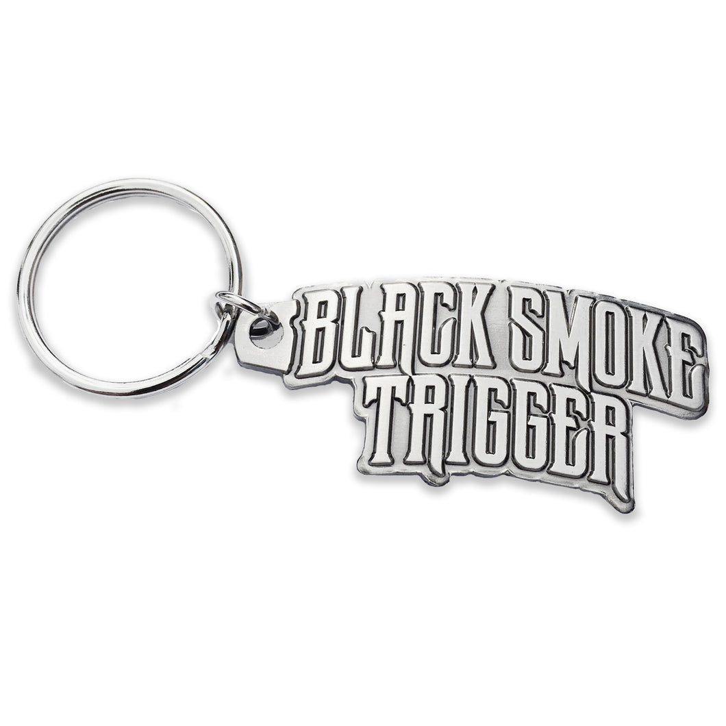 BST Logo Metal Keychain - Black Smoke Trigger